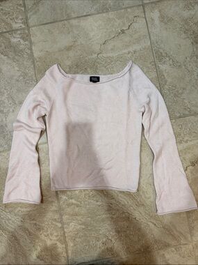Beverly and Beck Light Pink Knit Top